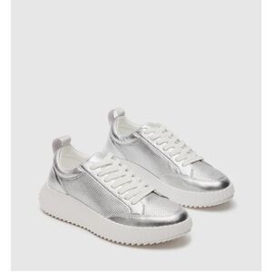 Steve Madden Silver Shock Sneaker